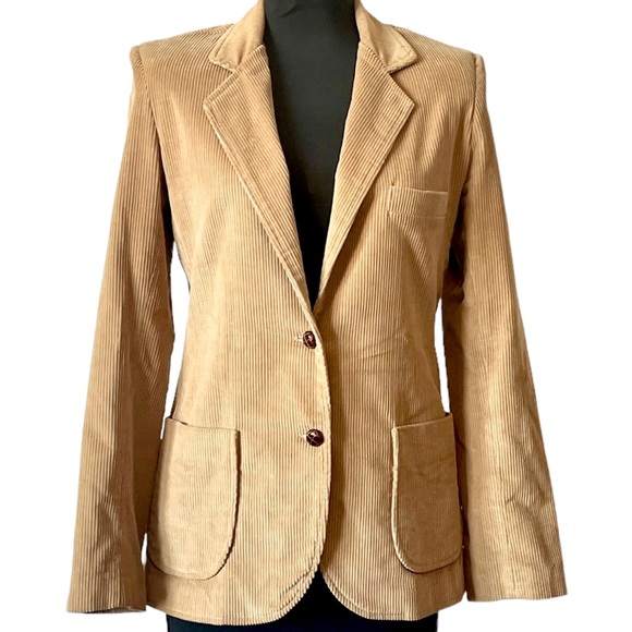 Levi's Jackets & Blazers - SOLD Rare 1970s LEVI’s Jacket Vintage Levi’s Corduroy Women’s Blazer Camel Tan S